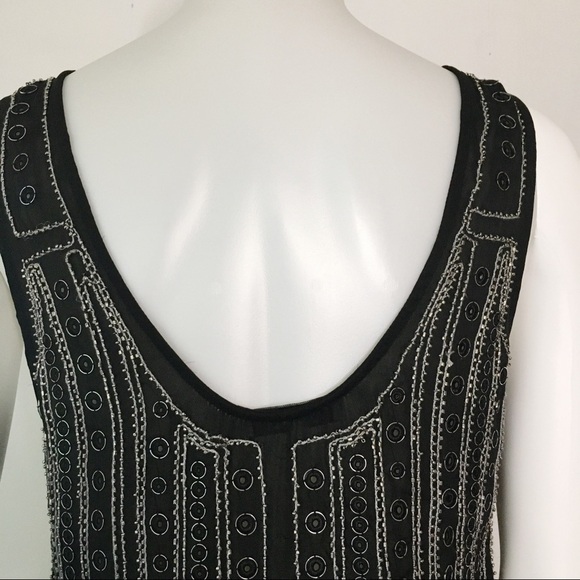 Parker Blair Embellished Black Sleeveless Cami Tank Top Size XS - Picture 9 of 14